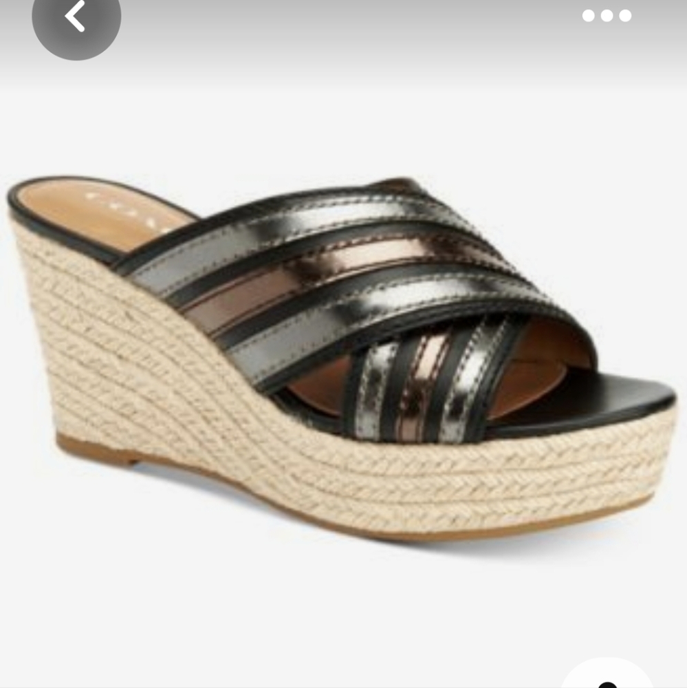 Coach Florentine wedge sandals